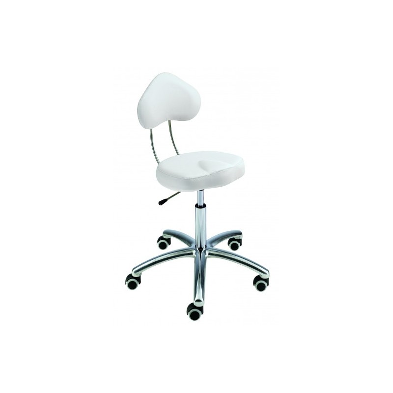 SGABELLO BEAUTY C/SCHIENALE 62X48/59h